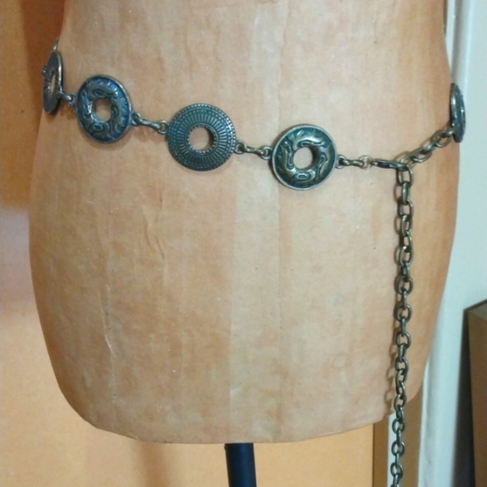 Vintage metal belt